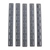 AR-15 KEYMOD Rail Panel Kit ger en slimmad, icke-reflekterande yta med ventilering, passar alla KeyMod ytor och kan anpassas efter behov.