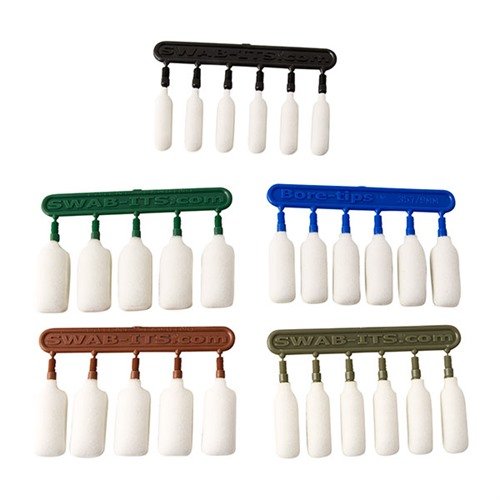 .22, .30, 9MM, .40 S&W och .45 ACP Bore-tips® ger effektiv rengöring utan patch, passar perfekt i borren och är återanvändbara för maximal prestanda.