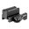 AMERICAN DEFENSE MANUFACTURING MRO TRUE CO-WITNESS, TACTICAL LEVER, BLACK