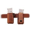 SINGLE MAGAZINE CARRIER från GALCO erbjuder en unik wrap-around design, ambidextrös passform och premium saddle leather för en säker och anpassad hållning.