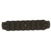KEYMOD Picatinny railsektioner i svart, tillverkade av lätt och slitstark polymer, med rostfria monteringsdetaljer och snag resistant design, passar alla KeyMod ytor.