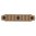 BRAVO COMPANY KEYMOD PICATINNY NYLON RAIL SECTION 4 INCH FDE