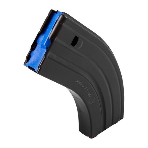 C-Products 6.5 Grendel / 6mm ARC magasin i rostfritt stål ger pålitlig prestanda med polymer anti-tilt följare och matt svart finish för stealth.