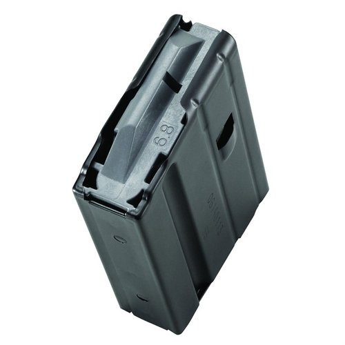 Hållbara, rostfria AR-15/M16 6.8 SPC MAGAZINES med polymer anti-tilt follower för pålitlig matning och mattsvart finish för diskret användning.