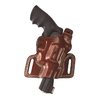 Silhouette-holster i premium saddle leather, med förstärkt thumb break, säker trigger guard och komfortabel design för bärning av Springfield XD 4".