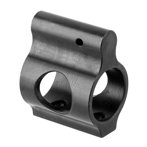 Faxon Firearms låga gasblock är tillverkade av högkvalitativt stål, perfekt för lätta byggen och passar alla standard diameter gasjournaler med 3 skruvar.