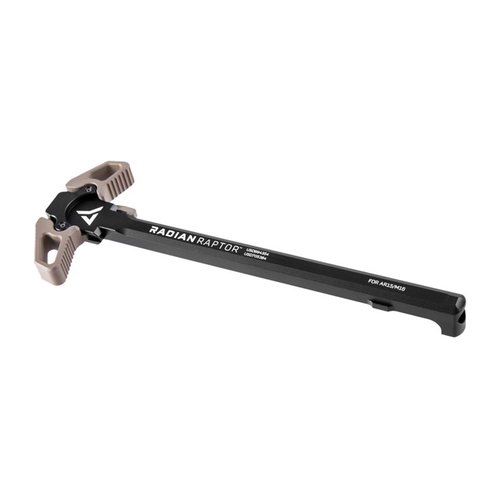 Raptor™ ambidextrous charging handle ger en snabb och smidig laddning av ditt vapen, tillverkad av flygplansklass 7075 aluminium och milspec anodiserad.