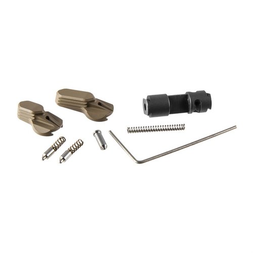 Radian Weapons Talon™ ambidextrous safety selector erbjuder en modulär design för 90° eller 45° installation, med precisionsmaskinerade levers för säkerhet och hållbarhet.