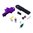 APEX TACTICAL SPECIALTIES INC FLAT FACED FORWARD SET SEAR & TRIGGER KIT, PURPLE