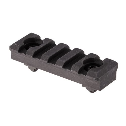 Daniel Defense 2.5" M-LOK Picatinny Rail sektion är lätt, tillverkad av 6061-T6 aluminium och möjliggör säker montering av Picatinny-tillbehör på din M-LOK Handguard.