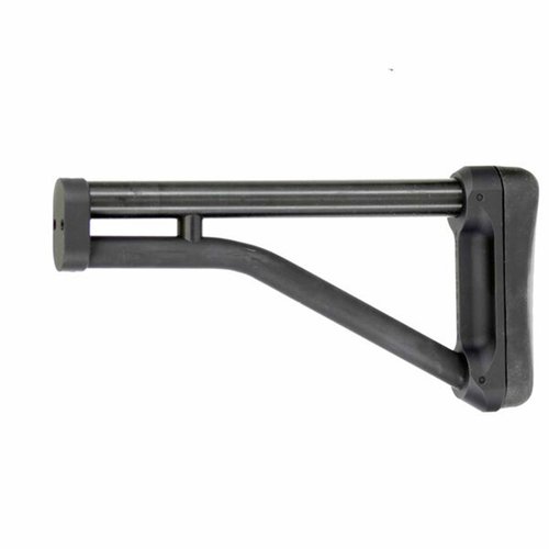 DoubleStar ACE AK-47 AKFX Stock erbjuder en hållbar uppgradering med aluminiumkonstruktion, Delrin polymer och 0.5-tums gummirecoil pad i två längder.