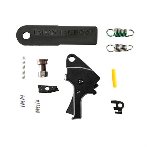 Apex Tactical S&W M&P M2.0 Flat-Faced Forward Set Trigger Kit ger en lättare, jämnare och mer konsekvent avtryck med snabbare återställning och 40% mindre avtrycksrörelse.