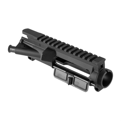 Aero Precision AR-15 Upper Receiver utan auto sear cut, perfekt för enskottsanvändning, 5.56 NATO, komplett monterad och tillverkad av 7075-T6 aluminium.