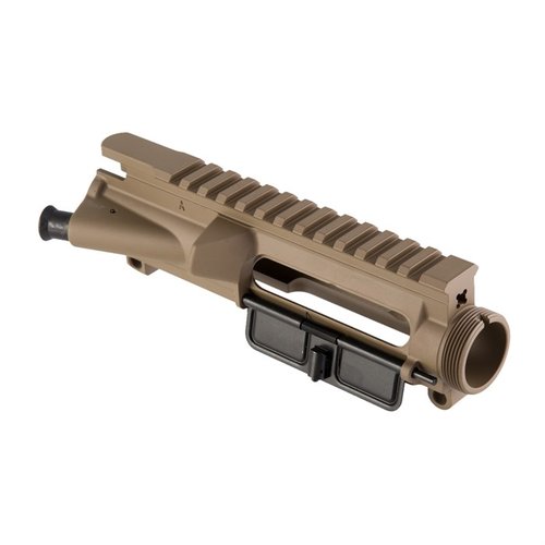 Aero Precision AR-15 Upper Receiver utan auto sear cut, perfekt för enskottsanvändning, tillverkad av 7075-T6 aluminium och komplett monterad i 5.56 NATO.