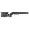 BRAVO CHASSIS för Remington 700 korta aktioner erbjuder en robust aluminiumryggrad, justerbar kindstöd, M-LOK-kompatibilitet och väger endast 2,9 lbs.