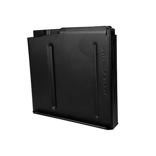AICS-magasinet från Accurate Mag är tillverkat av hållbart stål, värmebehandlat och med svart nitride-finish, tillgängligt i 3- och 5-runds kapacitet.