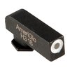 AmeriGlo Tritium Front Sight för Glock erbjuder lågprofil design, snabba målupptäckter och hållbar stålstruktur med självlysande Tritium för nattbruk.
