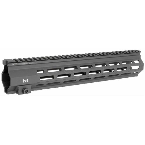 HK 416 Free-Float M-LOK Handguard i aluminium, 13.5 tum, ger hållbarhet, sju M-LOK fästen och inkluderar en Picatinny rail. Tillverkad i USA.