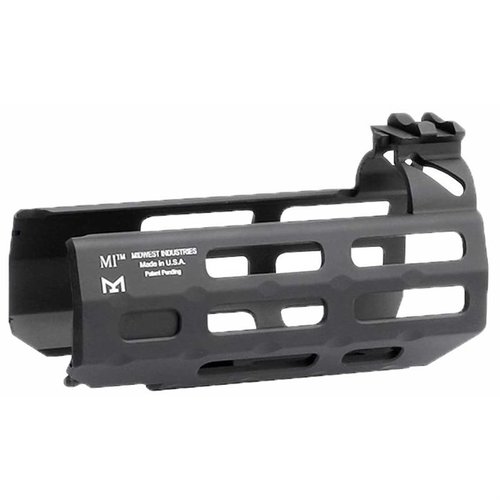 Förbättra din SIG Sauer MPX med Midwest Industries Drop-In Handguard, tillverkad av aluminium med M-LOK-fästen och svart hårdanodiserad finish.