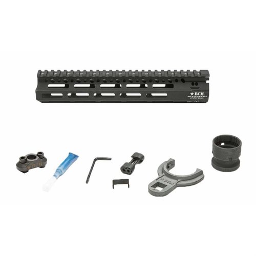 BCM MCMR M-LOK handguard erbjuder en lätt, strömlinjeformad design med fullängds Picatinny och M-LOK fästen för enkel montering av tillbehör.