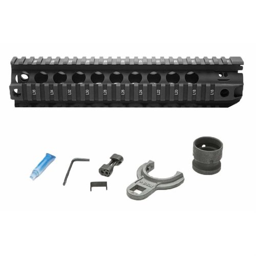 BCM QRF handguard erbjuder en säker fri-flytande plattform med fyra Picatinny-skenor, mekaniskt indexeringssystem och låg vikt för optimal precision.