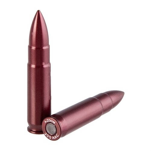 AMMO SNAP CAP DUMMY ROUNDS från A-ZOOM är perfekta för att öva laddning, urladdning och torrskjutning med en hållbar aluminiumkropp och syntetisk dämpare.