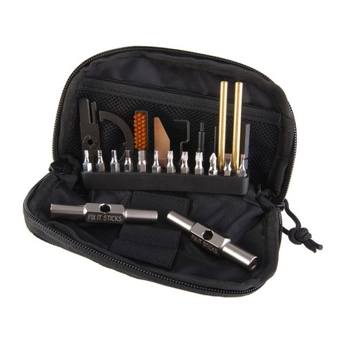 Fix It Sticks AR-15 Underhålls Kit med mjuk väska erbjuder ett kompakt och komplett verktyg för noggrann och pålitlig underhåll av din AR-15.