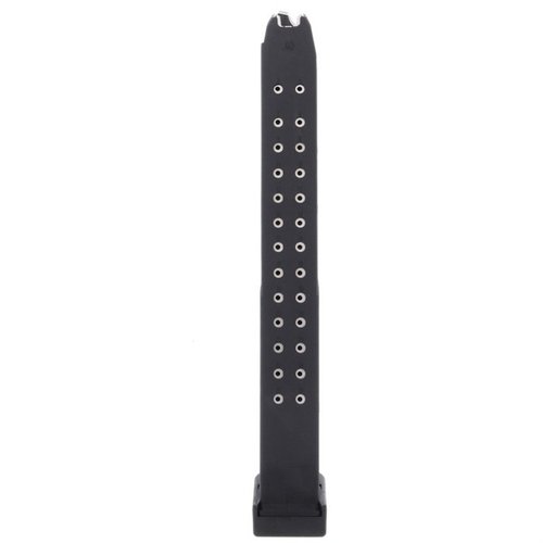 KCI:s 31-runds .40 S&W magasin för Glock® är hållbart, pålitligt och passar både G22 och G23, vilket ger dig mer tid för skytte och mindre tid för omladdning.