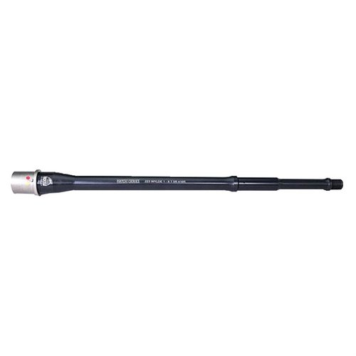 Faxon AR-15 Match Gunner Barrel erbjuder en lätt och välpresterande lösning med en 14,5" längd, .223 Wylde kammering och en salt-bad nitride finish.