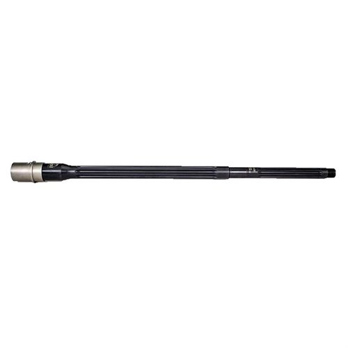 Faxon AR 308 Heavy Fluted Match Barrel erbjuder precision för .308-vapen, lättare än bullbarrels, med förbättrad kylning och nitride-beläggning.