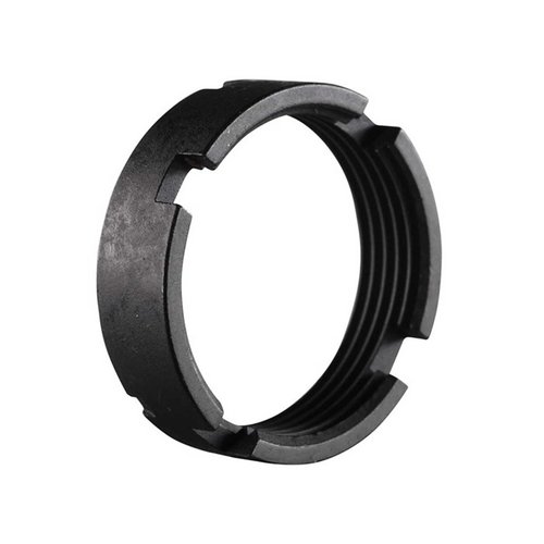Luth-AR Carbine Castle Nut i svart stål passar MBA-3/MBA-4 Carbine Buffer Kits och alla Mil-Spec eller Commercial Carbine receiver extension.