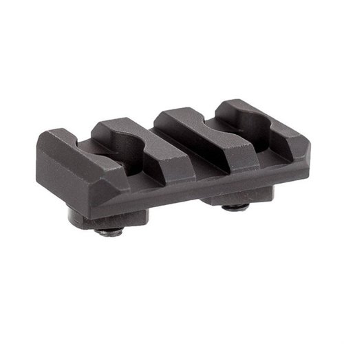 Arisaka Low Profile Picatinny Rail erbjuder en minimalistisk design som minskar höjden och ger 5 Picatinny-fästen, perfekt för KeyMod-system.