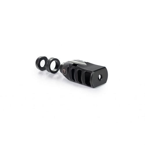 Ultradyne AR .308 Pegasus Compensator erbjuder överlägsen rekylreduktion och precision med sin CNC-bearbetade rostfria stål och fyra sidoporter.