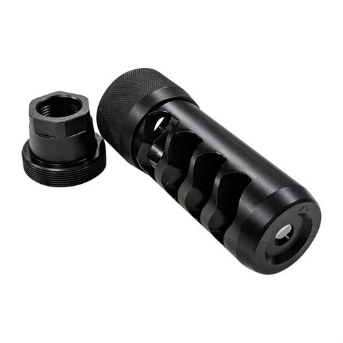 Håll tillbaka rekyl med Area 419 Sidewinder Magnum Muzzle Brake. Enkel installation utan shim, håll portarna riktade och hållbar i 17-4PH rostfritt stål.