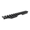 Area 419 CZ 455 Picatinny Scope Rail eliminerar skiftande av kikarsikten, har en enstycksdesign, och inkluderar ett inbyggt bubbelnivå för exakt installation.