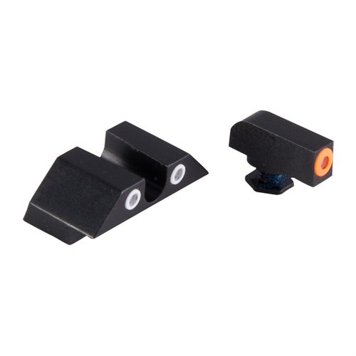 Perfekta Dot Tritium-nattsikten för Glock erbjuder överlägsen synlighet i alla ljusförhållanden, med 30% mer Tritium och robust design för snabb målsökning.