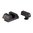 NIGHT FISION GLOCK 42/43 ORANGE FRONT & BLACK U-SHAPED NOTCH REAR