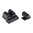 NIGHT FISION CANIK TP9SFX/TP9SFL ORANGE FRONT & BLACK U NOTCH REAR