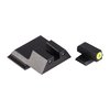 PERFECT DOT Tritium night sights erbjuder 30% ljusare framsikten, robust konstruktion i stål och optimal synlighet både dag och natt för din S&W pistol.