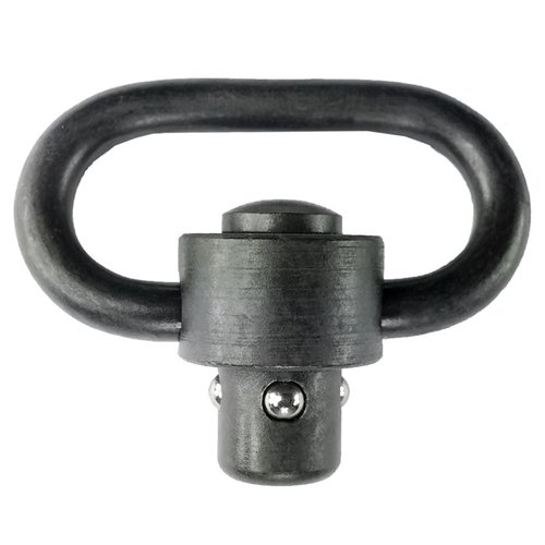 Grovtec Heavy Duty Push Button Swivel erbjuder säker och pålitlig slingfäste med 360° rotation, enkel knapplösning och en dragkraft på upp till 450 lbs.