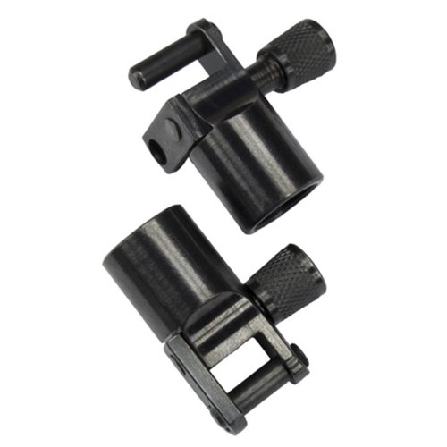 Med Grovtec Push Button Base To Stud Adaptor kan du enkelt fästa en taktikrem med push button swivels på nästan vilken bössa som helst!