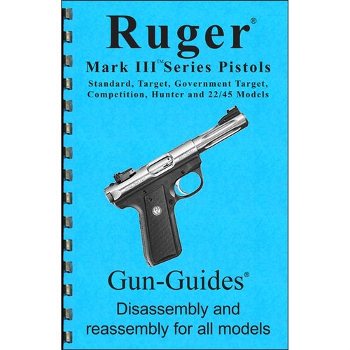 RUGER MARK III monterings- och demonteringsguide erbjuder detaljerade instruktioner för alla modeller, med högupplösta bilder och lättanvänd design.