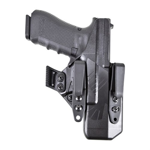 Eidolon holsterkit för Glock® G17 erbjuder en perfekt passform, komfort och döljer effektivt i alla bärpositioner, med fästen för tillbehör och 1.5" bältesloop.