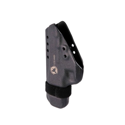 Morrigan IWB-holster erbjuder en smidig och kompakt design för inre bärande, justerbar retention, och skyddar både vapen och bäraren för ökad komfort.