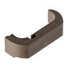 VICKERS GLOCK® förlängda magasinutlösare möjliggör snabba och smidiga magasinbyten med enkel åtkomst, utan att behöva ompositionera handen.
