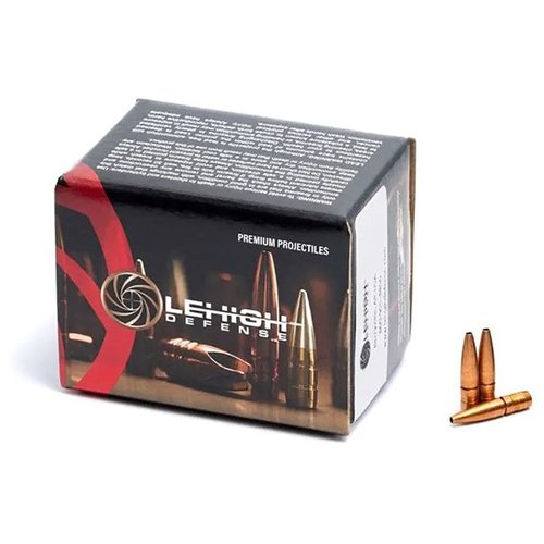 LeHighs 243 kaliber (0.243") High Velocity Controlled Chaos kulor erbjuder maximal sårskada med minimal genomträngning, tillverkade av solid koppar för exceptionell noggrannhet.
