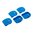 TANGODOWN TACTICAL MAGAZINE FLOOR PLATES FOR GLOCK® BLUE