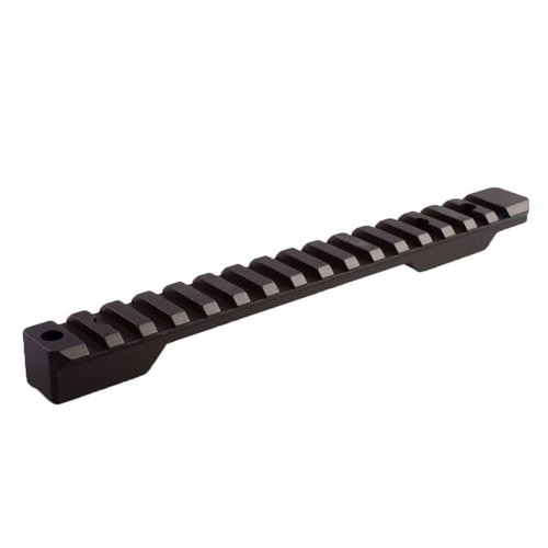 Talley Winchester Model 70 Picatinny Base i svart aluminium erbjuder flexibilitet med många monteringsspår och finns i 0 och 20 MOA för optimal sikte.