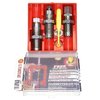Lee Steel 3-Diab Set för .375 Winchester innehåller Full Length Sizing Die, Bullet Seating Die och Powder Through Expanding Die för exakt och pålitlig ammunitionstillverkning.