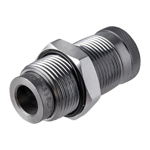 Lee Factory Crimp Die ger en fast crimp för ökad noggrannhet, även utan crimp groove. Passar alla 7/8"-14 reloading presses, shellholder ingår ej.